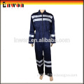 Blue Coveralls With Reflective Tape